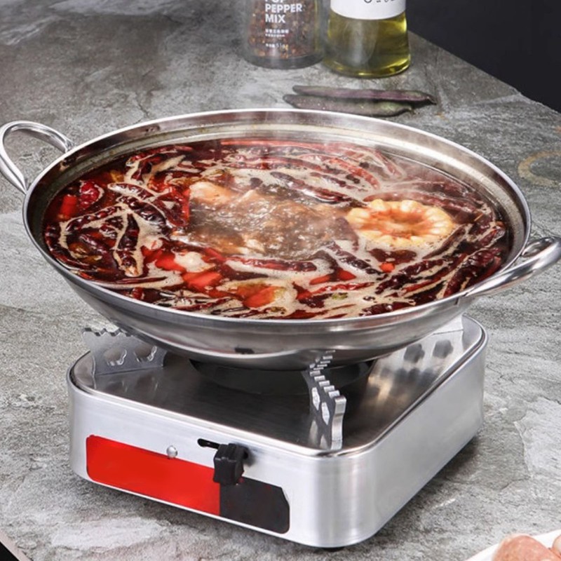 Square Camping Stove Fast Heating Adjust Fire Portable Alcohol Burner