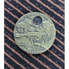 Police SWAT Navy Seal Team 6 VI NSW DEVGRU USMC Sniper You Can RunChallenge Coin