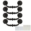 SEIWEI 115mm Drawer Pulls Handle Swing Rings Vintage Antique Cupboard