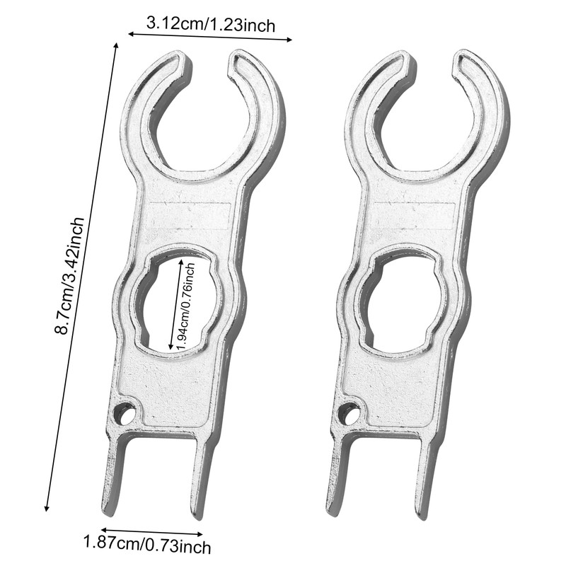 JRSHIRLEYLTD Set of 2 plug-in mounting tools, key tensioner set,