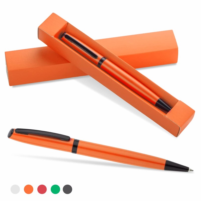 #teamludorf Zeta High-Quality Metal Ballpoint Pens with Gift Packaging and