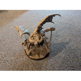 Unbranded Massive HELLFIRE DEMON DND Miniature 5" BARDSUNG D&D Pathfinder Lot