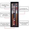 jatimdotin a Chopsticks, 2 Pairs Sushi Sticks, Natural Wooden Sticks,