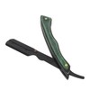 Foldable Beard Blade Holder Stainless Steel Composite Wood Beard Knife