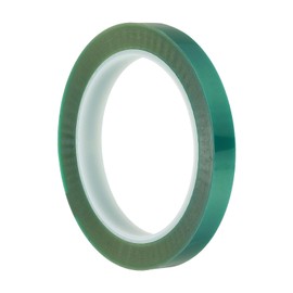 PATIKIL Floral Tapes 1/2" x 72 Yard / 12mm x 72m, PET Waterproof Florist Tape Flower Wrap Tape for Bouquet Stem Flowers Arrangements Making Craft Wedding, Clear Green