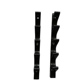 SUQ I OME Multi Position Adjustment Brackets for Chaise Lounge Reclining Brace Heavy Duty Screwed or Riveted Joint Girder Convertible Outdoor Patio Furniture Durable (5 Position, Black)