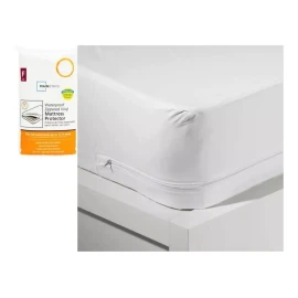 Main Funda Cubre Colchon Matrimonial Protector Impermeable Cierre