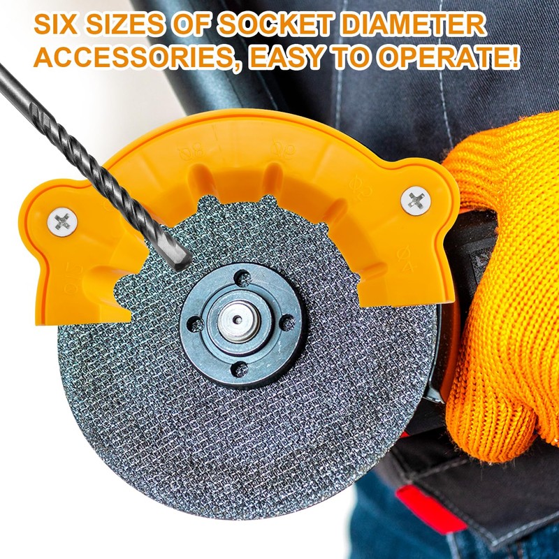 2pcs Drill Bit Sharpener, Plastic Drill Bit Sharpener Tool for