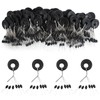 VIPMOON 600 Pieces Fishing Bobber Stopper, Rubber Bobber Stops for