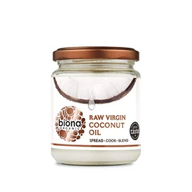 6 Pack of Gluten Free Biona Organic Raw Virgin Coconut Oil 200 g