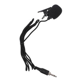 SUPVOX Portable Lavalier Microphone Lightweight Clip Mic for Smartphones Tablets Laptops Audio Recording for Meetings Interviews Versatile Threaded Design