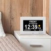 TROCOTN【Newest Dementia Clock Large Digital Clock for Seniors, Calendar Clock