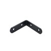 Rannb Corner Brace 2.56" x 2.56" L Brackets Black Right