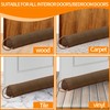 TORRAMI 38" Door Draft Stopper Under Bottom Insulation Noise Air