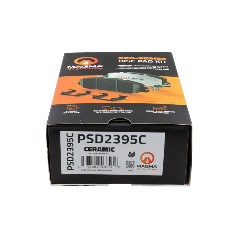 MAGMA Pro-Series PSD2395C Brake Pads, Rear