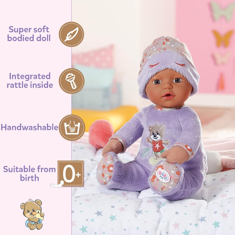 BABY born Sleepy for Babies, 30 cm, Soft Rag Doll