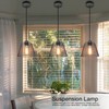 Wrought Iron Pendant Light Nordic Innovative LED Hanging Lamp Living