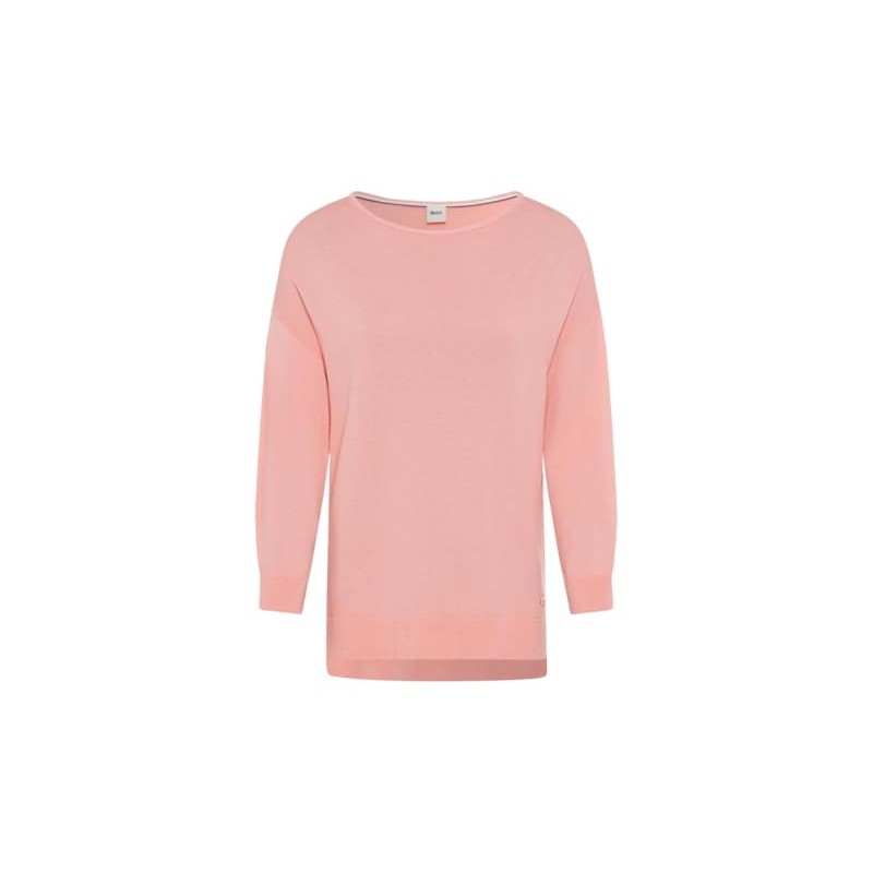 Brax Women's Style.Liz Summer Viscose Pullover, 46 Neon Peach, 48