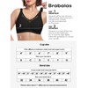 Brabalas Wireless Bras for Women Support Bras for Women Full