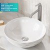 KRAUS Bathroom Sink Pop-Up Drain Assembly in Satin Nickel for