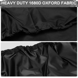 LKV Ranger 500 Seat Covers Compatible with Polaris Ranger 500 700 800 2002-2008,UTV Bench Seat Cover 1680D Waterproof Repellent Full Protection Polaris Ranger Seat Cover Accessories