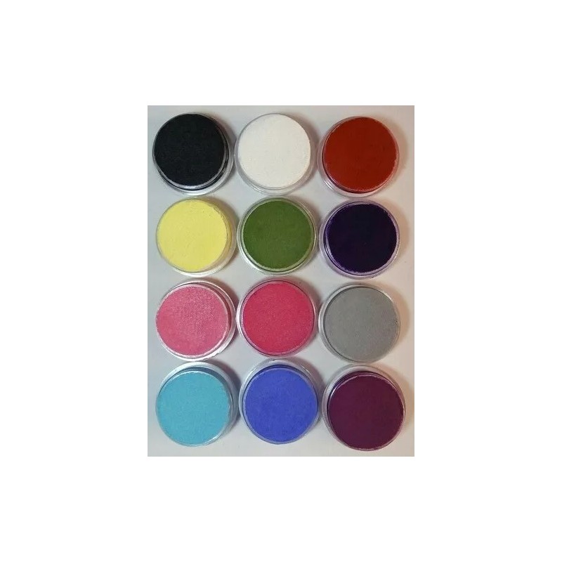 Alfa Body Paint Profesional/pintacaritas/caracterizacion/kit 12pz