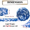KINGOU White & Blue Camouflage EVA Road Bike Handlebar Tape