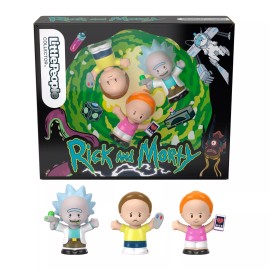 Fisher-Price • Little People Collector • Rick and Morty Figure Set • Ships Free