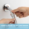 OFFO Shower Head Extension Arm, Shower Arm Extension for Shower