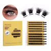 Self Adhesive Cluster Lashes, Pre Bond Lash Type, No Glue