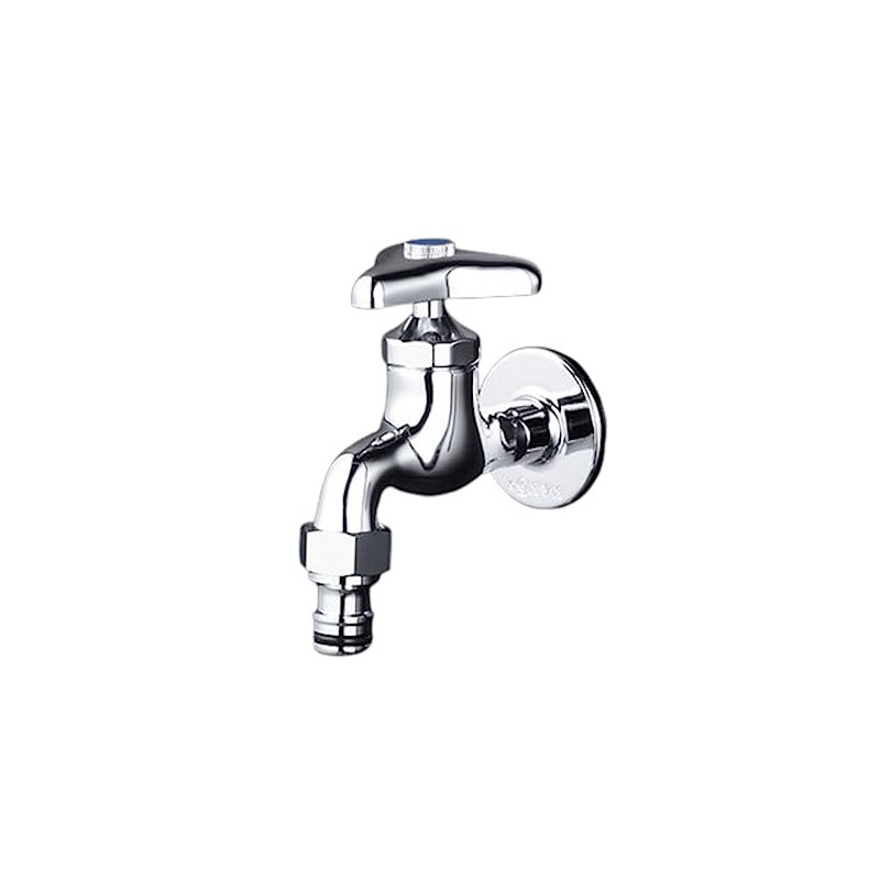 KVK K4SPZ Horizontal Faucet with Outdoor Hose Connection Nipple (For