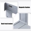 DONGKER Foldable Trash Bag Holder, Wall-Mounted Under Sink Trash Can