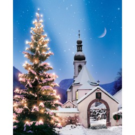 Majestic Puzzles 16 Inch x20 Inch 550 pc. Puzzle - Silent Night