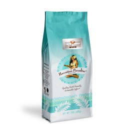 Hawaiian Paradise Coffee Ground - 100% Arabica Coffee Premium Rich Flavored Bold Signature Brewed Medium Roast Coffee from the Finest Beans (Sea Salt Caramel, 24 Ounces)