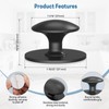 StickNGo 20-Pack Self-Adhesive Cabinet Knobs, No-Drill Self-Stick Drawer Knobs for