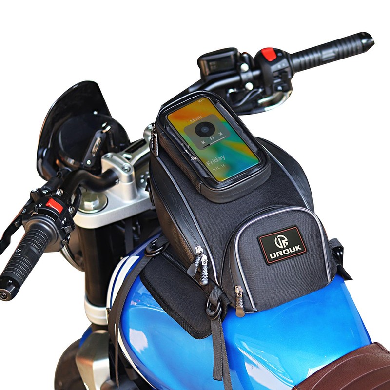UROUK Universal Motorcycle Tank Bag Mounting Base, Tank Bag Cover