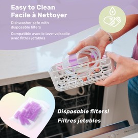 Dr. Noze Best - NozeBot Baby Nasal Aspirator | Electric Baby Nasal Aspirator | Hospital Grade Suction | Nose Sucker and Nasal Vacuum | Safe for Infants and Toddlers