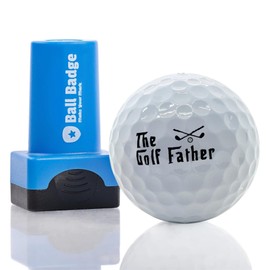 HODL 21 Ball Badge Golf Ball Stamp – Self-Inking Golf Marker, Quick-Dry & Waterproof – No Leaks, No Messy Refills – Durable, Reusable Golf Ball Stamper Golfing Gift & Accessory (The Golf Father)
