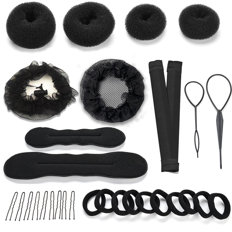 Hair Bun Maker Set de 31 Piezas Set de Accesorios