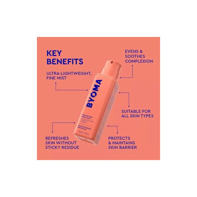 Byoma Face Mist Balancing Tonico Facial Ceramidas 100ml