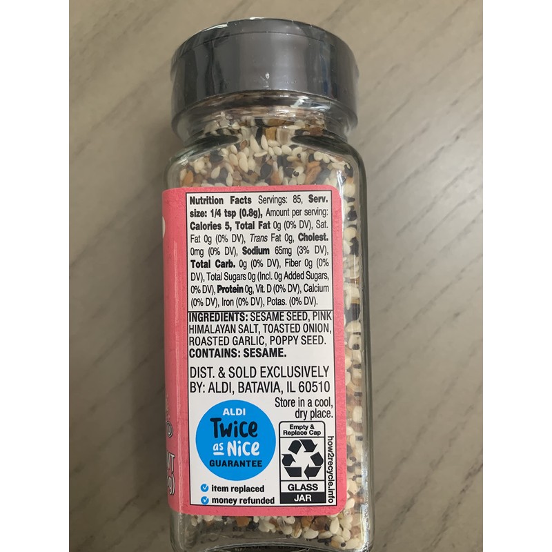 Millstone Stonemill Everything Bagel Seasoning Himalayan Pink Salt