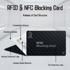 RFID Blocking Cards - 6 Pack Premium Contactless NFC Debit
