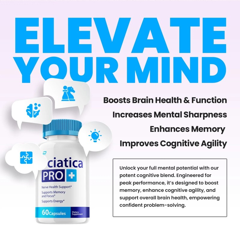 Sciatica Pro Plus (2 Pack) Sciatica Pro Plus Supplement Capsules