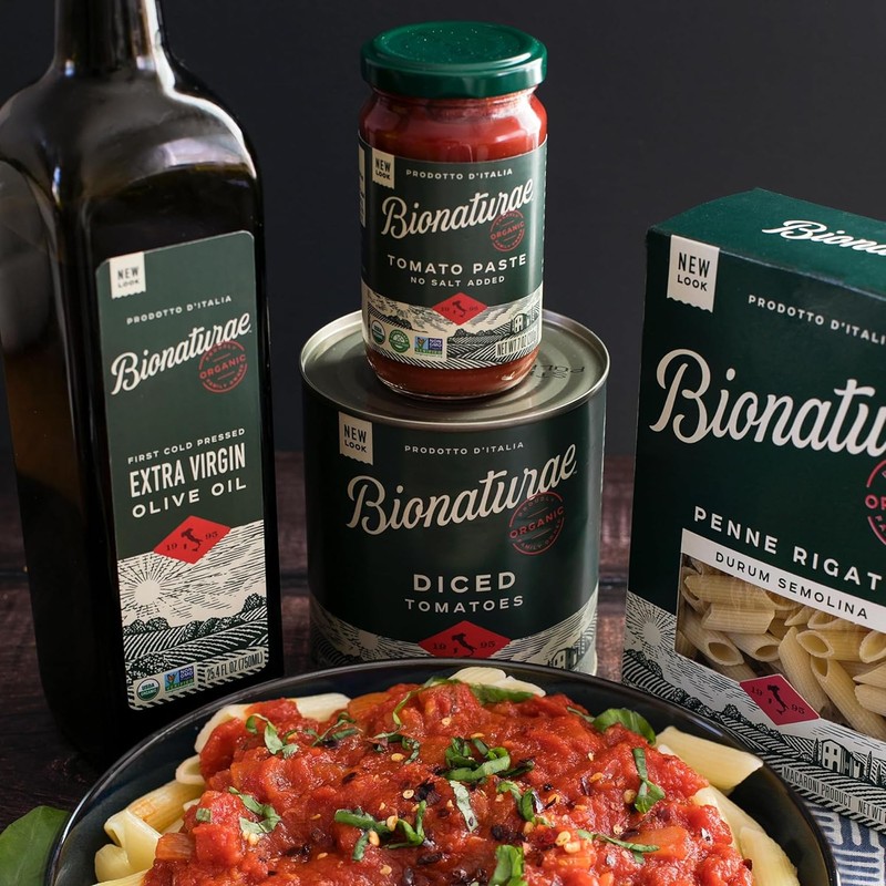 Bionaturae Organic Tomato Paste - No Salt, Tomato Paste in