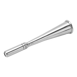 Handheld Foghorn Stainless Steel Fog Horn Removable Mouthpiece Accessory for Boat Foghorn Fog Horn Handheld Fog Horn Air Horn Fog Horn for Coyotes Fog