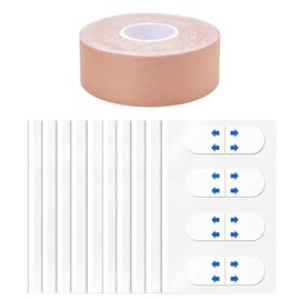 160Pzs Cinta Lifting Facial, 1Rollo Cinta para Arrugas de La Cara, Cinta Facial Parches Antiarrugas para Dormir, Face Lift Tape para Rostro para Sujeción Temporal y Apariencia de Piel Tensa