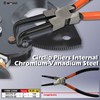 WEDO Internal Snap Ring Bent Nose Plier, Chrome Vanadium Steel,Die-Forged,
