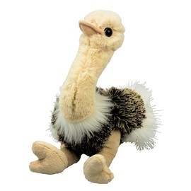 Inware 7487 Cuddly Toy Ostrich, Beige/Brown, 25 cm, Cuddly Toy, Plush Toy