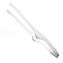 Stainless Steel Slim Kitchen Mukbang Tongs Multi-purpose Cooking Tweezers 28cm / 스텐 슬림 주방 먹방 집게 만능 요리 핀셋 28cm