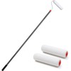 FLY HAWK Paint Roller Kit, 4 FT Stainless Steel Pole
